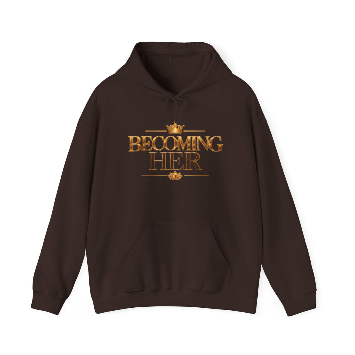 Women's Inspirational Hoodie Sweatshirt – Becoming Her Motivational Pullover