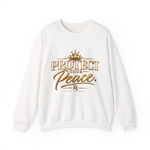 Protect Your Peace Sweatshirt — Inspirational Cozy Crewneck