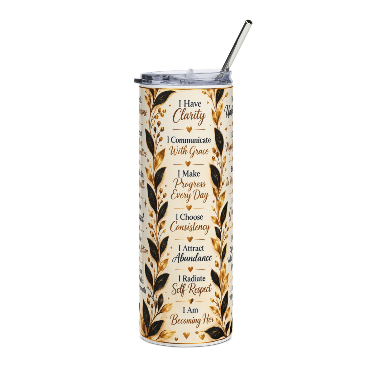 Affirmation Tumbler 20oz | The Daily Becoming 360° Tumbler