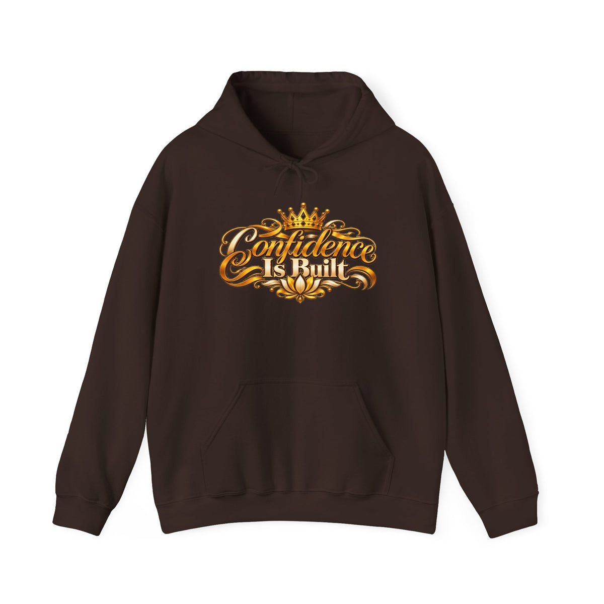 Women's Confidence Is Built Signature Hoodie | Inspirational Pullover