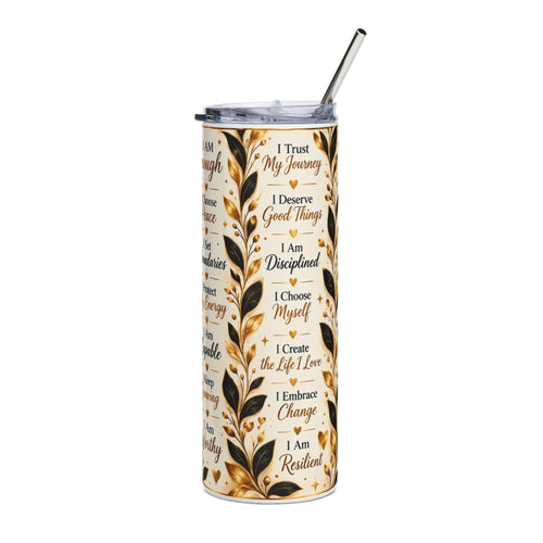 Affirmation Tumbler 20oz | The Daily Becoming 360° Tumbler