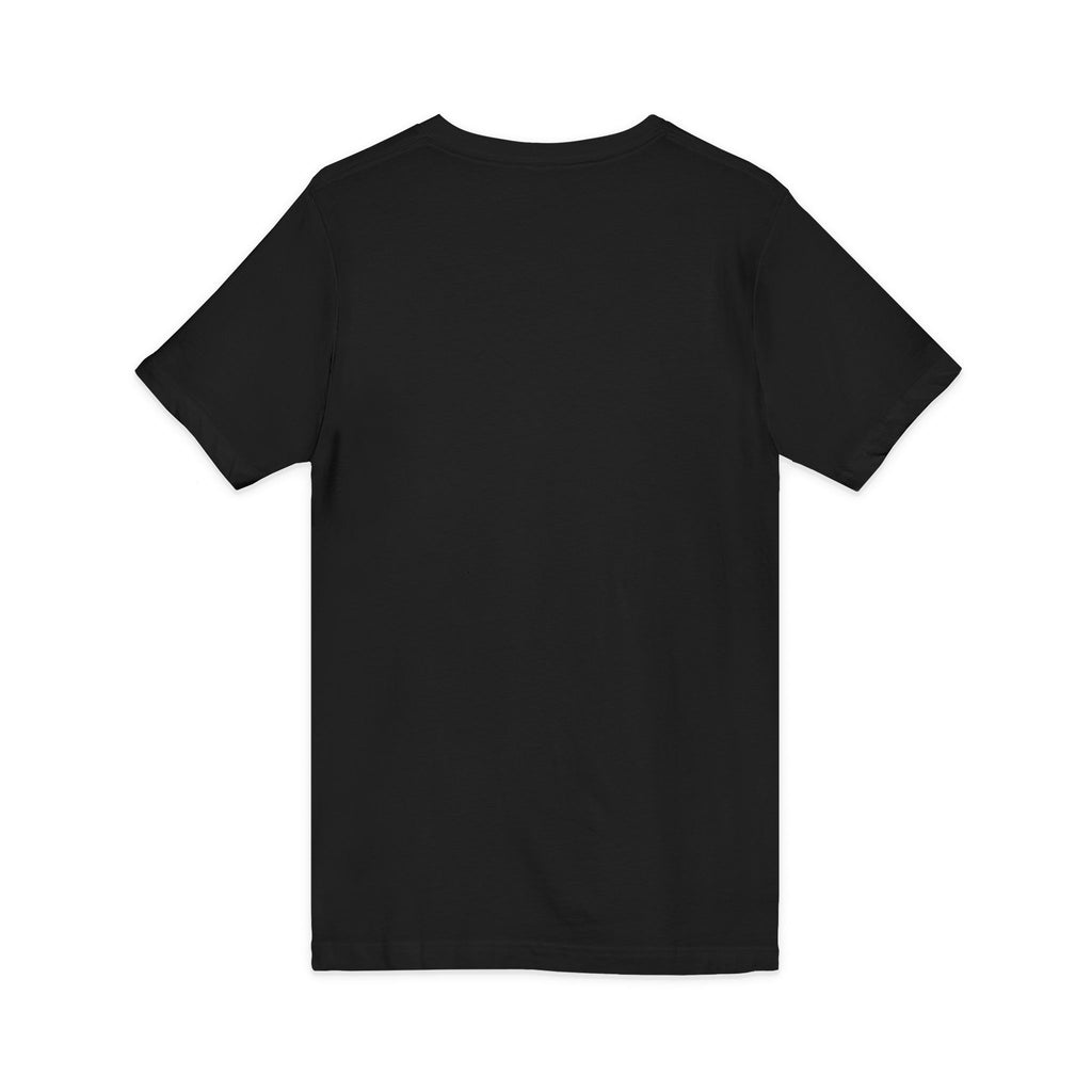 Women's Inspirational V-Neck T-Shirt – 3C Black & Gold Graphic Tee