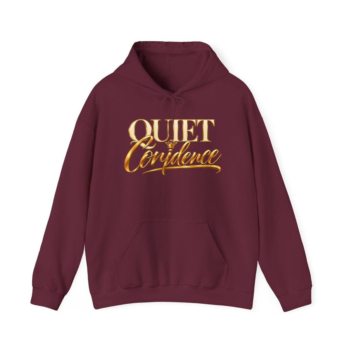 Inspirational Hoodie Sweatshirt | Quiet Confidence