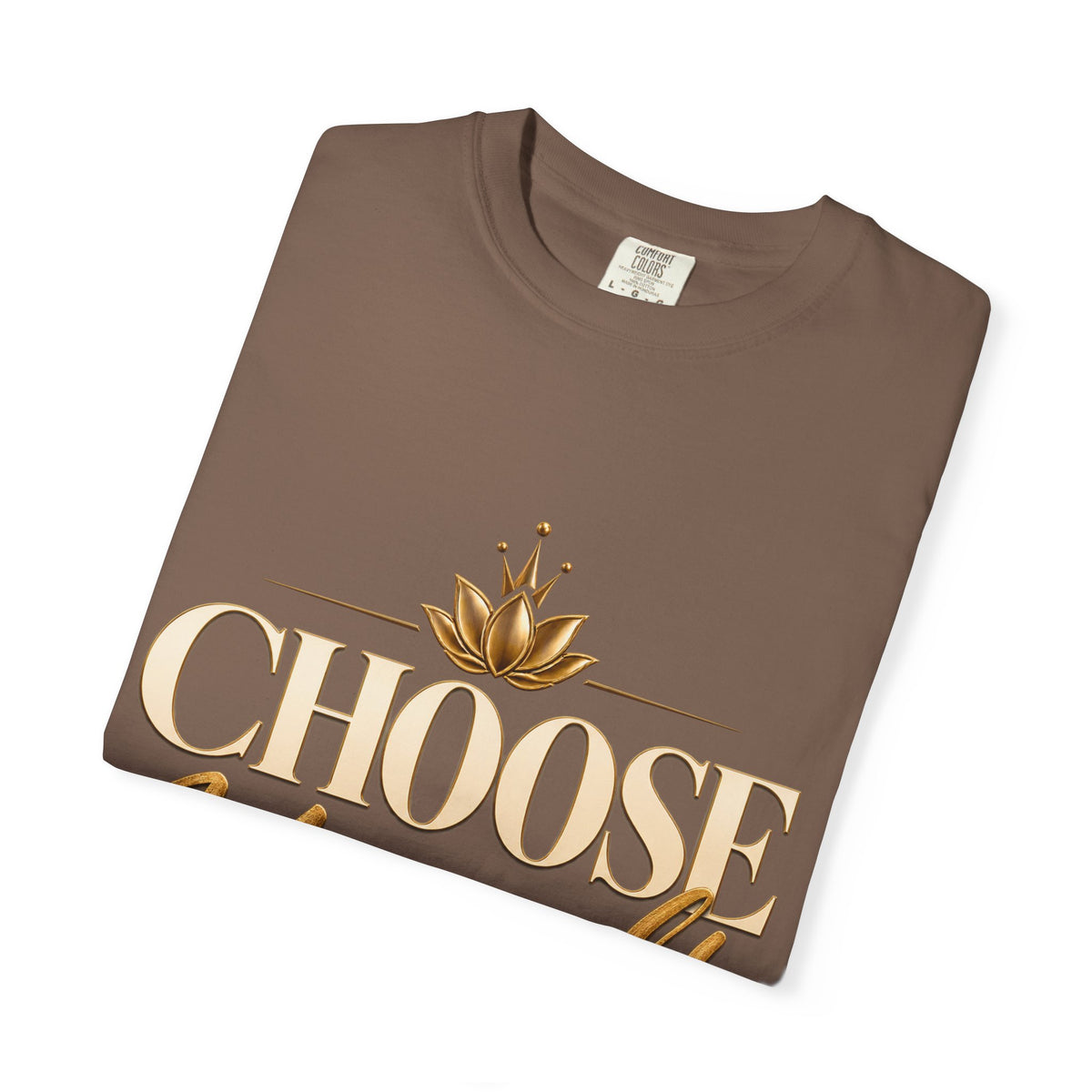 Inspirational Graphic T-Shirt – Choose Yourself Heavyweight Cotton Tee