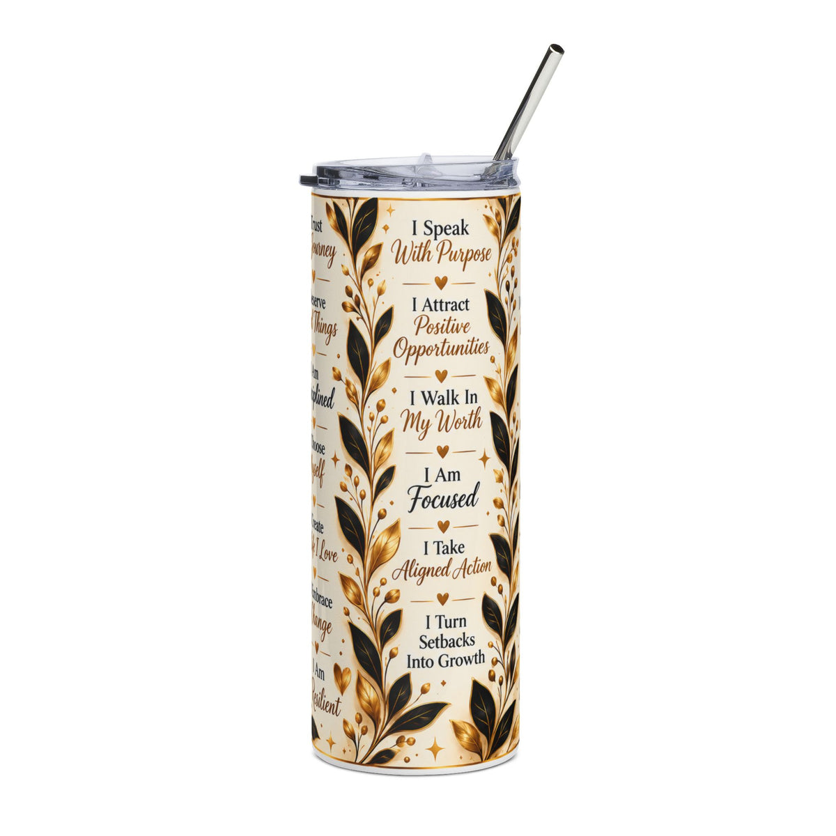 Affirmation Tumbler 20oz | The Daily Becoming 360° Tumbler