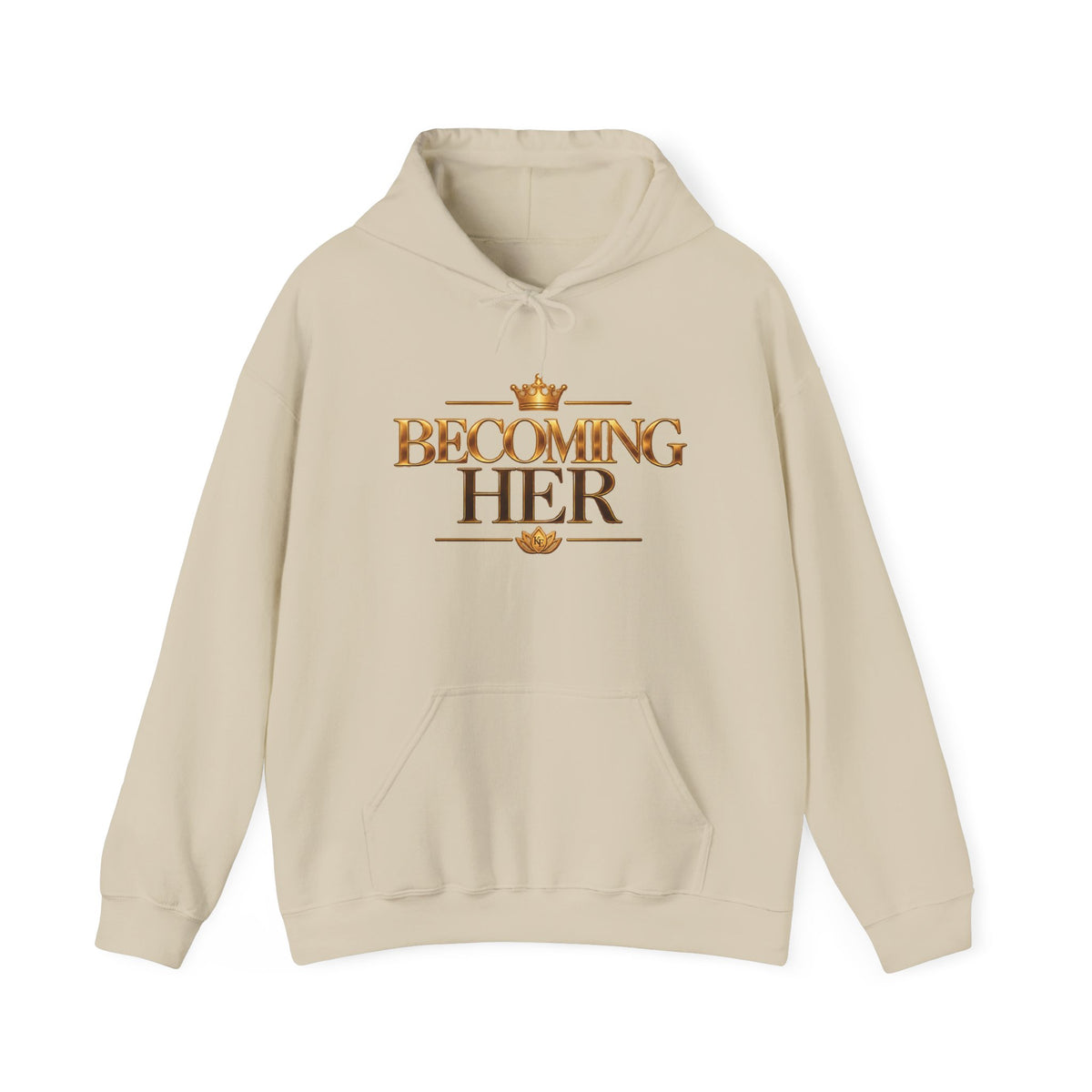 Women's Inspirational Hoodie Sweatshirt – Becoming Her Motivational Pullover